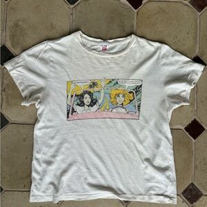 Graphic Tee with Comic Print